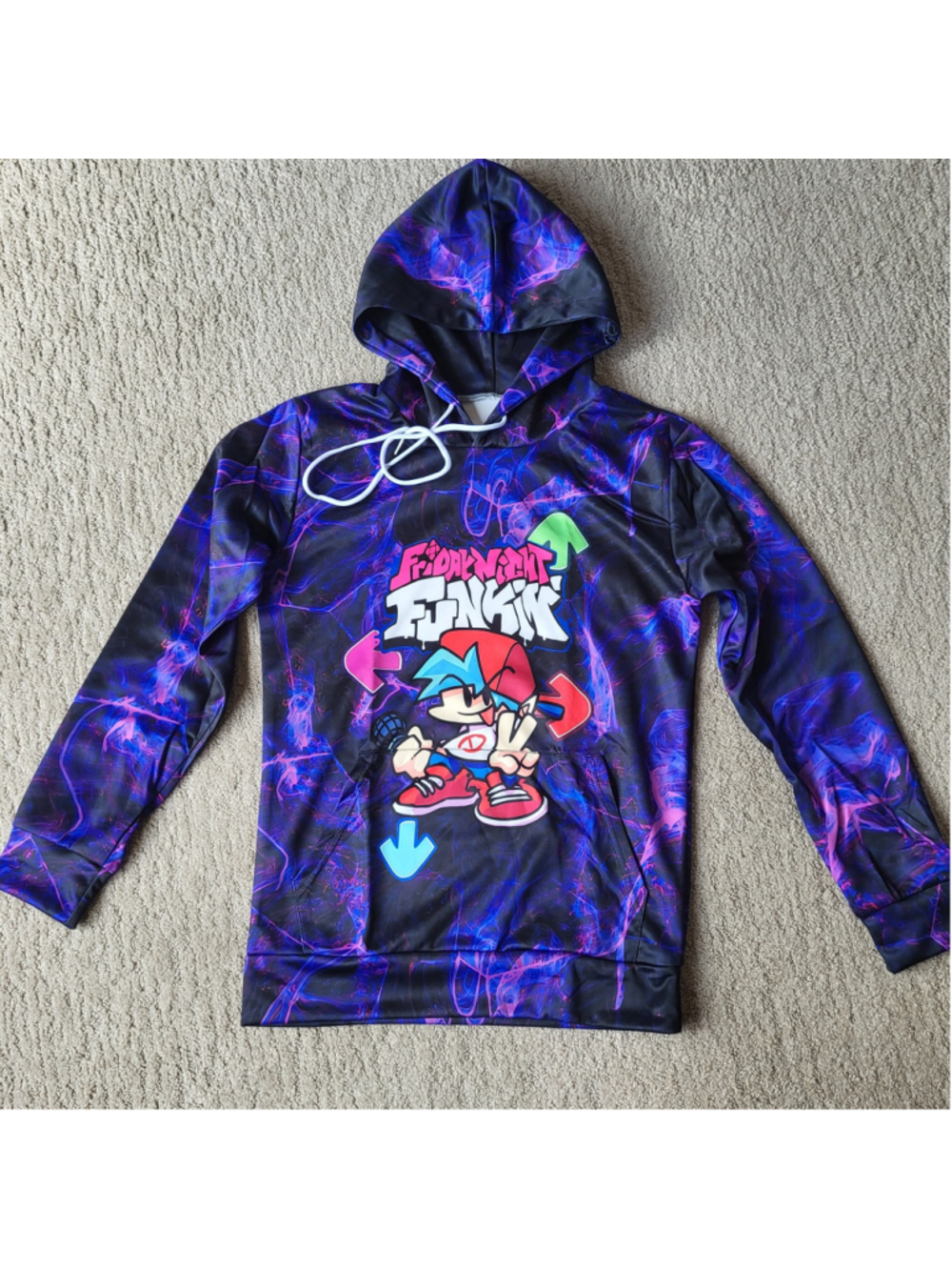 Girl’s Friday Night Funkin' Graphic Hoodie – Size S – NWOT - Picture 2 of 12